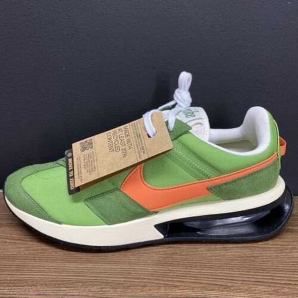 Nike Air Max Pre-Day LX Men’s Size 8 Chlorophyll Green Treeline Orange New - Picture 3 of 9